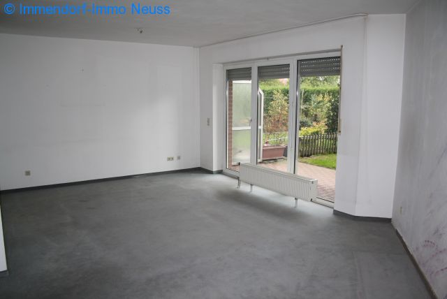 Der Wohnbereich mit Terrasse